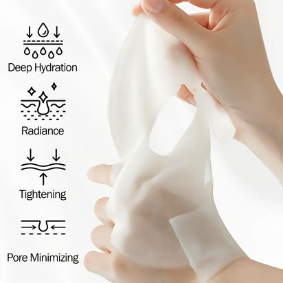 5pcs Instant lifting collagen white mask