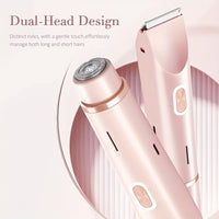Smooth and close Dual Head Shaver